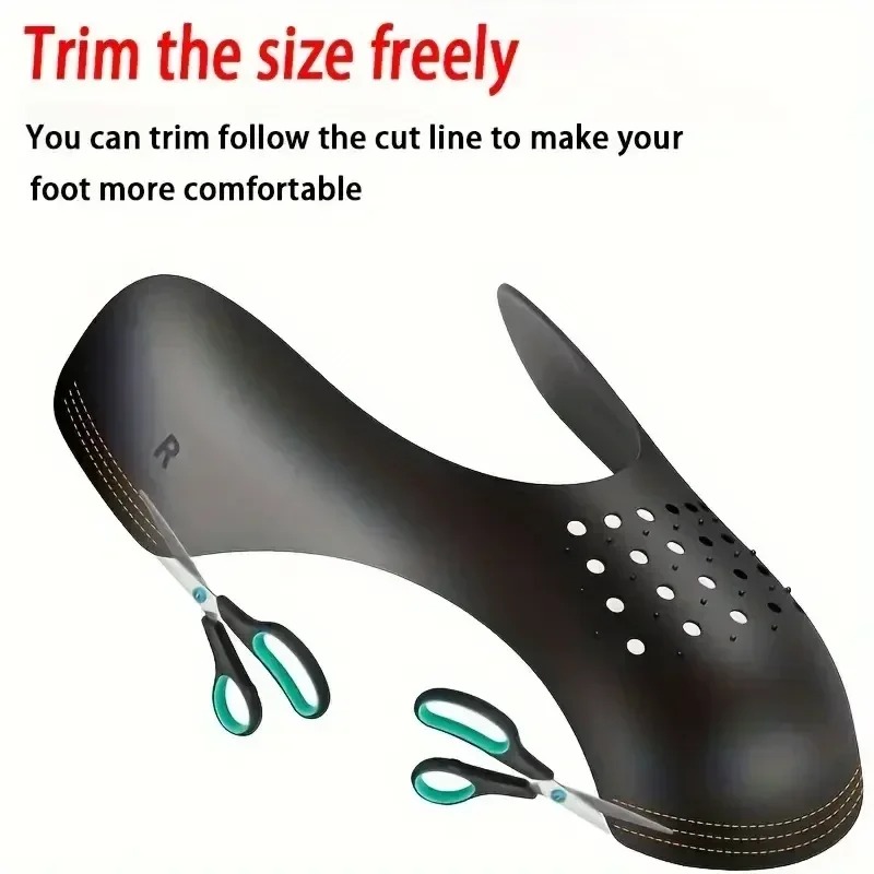Crease Protector Toe - 4개입 신발 주름 방지 보호대, 스니커즈