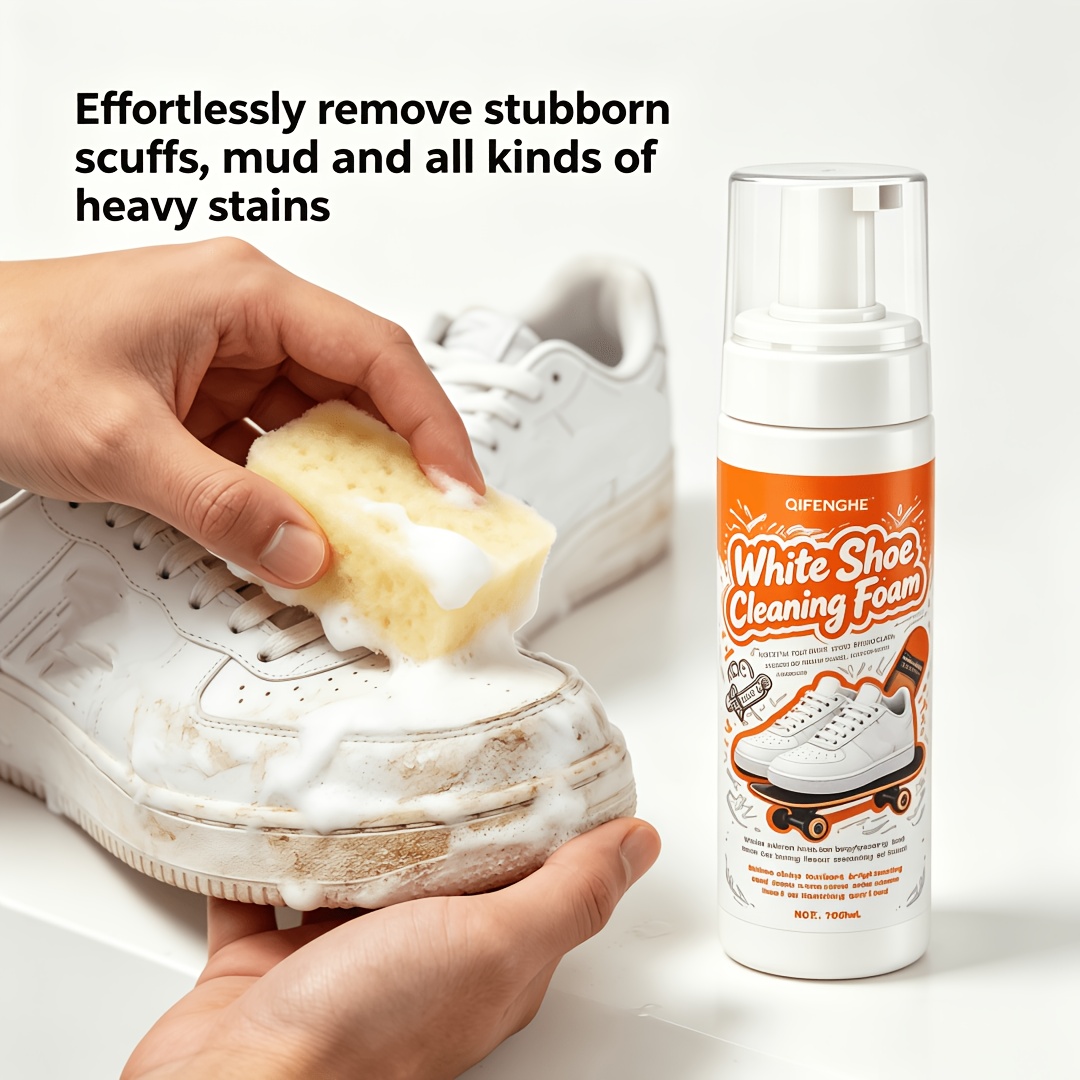 휴대용 무세척 화이트 슈즈 클리너 폼, 스니커즈, 가죽 - Sneaker Care White 리뷰 및 가격